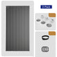 🔧🚪 Tenda a Fisarmonica Magnetica – Nessun Trapano! – Installazione in 5 Minuti, Adatta a Qualsiasi Porta! 🧲✨