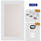 🔧🚪 Tenda a Fisarmonica Magnetica – Nessun Trapano! – Installazione in 5 Minuti, Adatta a Qualsiasi Porta! 🧲✨