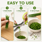 🌿 Forbici per erbe aromatiche a 5 lame – Tritatutto rapido da cucina per erbe fresche e condimenti