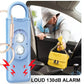 High Decibel Anti-Wolf Flashing Light Alarm Keychain