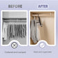 Multi-Layer Space-Saving Pants Hangers