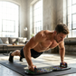 Foldable Push-up Board with Resistance Bands