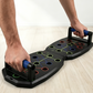 Foldable Push-up Board with Resistance Bands