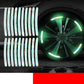 🚗🌟 Adesivi riflettenti per cerchioni – Maggiore visibilità e sicurezza notturna! 🛡️💡