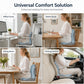 🪑 Cuscino Ergonomico in Memory Foam con Supporto Lombare – Resta Comodo Tutto il Giorno, Perfetto per Ufficio, Auto e Casa ✨