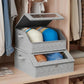 👒✨ Scatola porta cappelli impilabile con finestra trasparente – Vedi subito il cappello che cerchi! 🔍📦