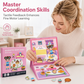 🧩✨ 50% DI SCONTO! 🧒 Libro magnetico educativo con scene puzzle – Pieghevole, interattivo e perfetto per imparare giocando! 🌟🧠