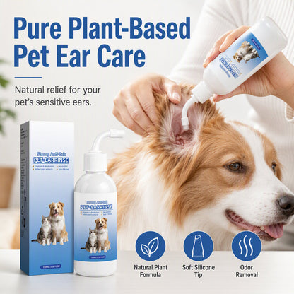 🐶🐱 COMPRA 2, RICEVI 1 GRATIS! Pulitore per Orecchie per Cani e Gatti – Fresco, Pulito e Facile da Usare ✨