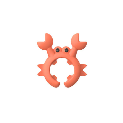 🦀✨ Porta utensili da cucina in silicone a forma di granchio – Creativo, multifunzionale e salvaspazio! 🍳🧂