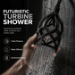 💧✨ Doccia pressurizzata a turbina cava – Flusso potente e risparmio idrico! 🚿💪