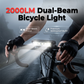 🚲⚡ Luce LED da bici ricaricabile USB – Alto flusso luminoso e lunga durata per ogni pedalata! 🌙🚴