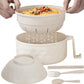 🍜✨ Set ciotole ramen multifunzione con filtro acqua – Scola e gusta in un colpo solo! 💧🍲