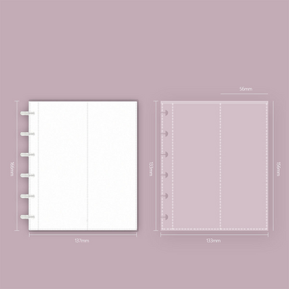 📇🔍 Album trasparente per fotocard e biglietti – Conserva e metti in mostra i tuoi ricordi preferiti! 🎫💎