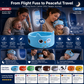 😴✨ Fascia notturna Bluetooth per bambini – Musica soft e comfort per un sonno sereno! 🎵🛌