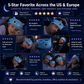 😴✨ Fascia notturna Bluetooth per bambini – Musica soft e comfort per un sonno sereno! 🎵🛌