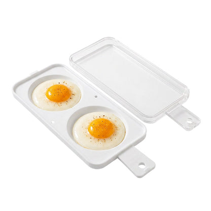 🥚⏱️ Cuociuova per microonde a doppia cavità – Uova perfette in pochi minuti! ✨🍳