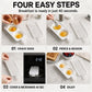 🥚⏱️ Cuociuova per microonde a doppia cavità – Uova perfette in pochi minuti! ✨🍳