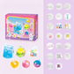 🔥🧁 30% DI SCONTO! 🐾 Kit squishy fai-da-te per bambini – Gelato fritto da modellare con design zampa di gatto! ✨🎨
