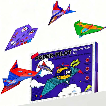 ✈️✨ Set DIY per aerei di carta – Creativo e divertente per bambini! 🧒🎨