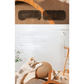 🐱 50% DI SCONTO! 🧶 Tiragraffi Naturale in Sisal a Forma di Palla – Cavo, Rotante e Doppio Lato – Protegge i Tuoi Mobili e Intrattiene il Tuo Gatto 🌿