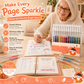 ✨🖊️ Set penne gel glitter retrattili – Perfette per journaling, bullet journal e disegni creativi! 🎨🌟