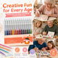 ✨🖊️ Set penne gel glitter retrattili – Perfette per journaling, bullet journal e disegni creativi! 🎨🌟