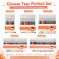 ✨🖊️ Set penne gel glitter retrattili – Perfette per journaling, bullet journal e disegni creativi! 🎨🌟