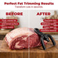 🔪✨ Taglia grasso a mano per carne – Rimuovi il grasso in eccesso da manzo e maiale con precisione! 🥩💪
