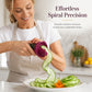 🥕✨ Spiralizzatore e Arricciatore Manuale per Verdure – Intaglio a Rosa | Trasforma le Carote in Rose da Ristorante in 60 Secondi! 🌹🍽️