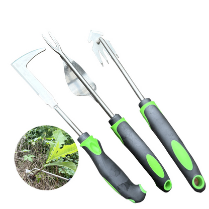 🌱💪 Set di estirpatore manuale ergonomico – Rimuovi le erbacce senza sforzo e con il massimo comfort! ✨🧤