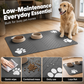🐾 Tappetino per cibo in diatomea per cani e gatti – resistente allo sporco, antiscivolo e facilissimo da lavare, perfetto per i pasti di ogni giorno! 🍽️✨