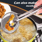🍗🔥 Pinza anti-goccia in acciaio inox – Afferra il cibo e filtra l’olio in un solo gesto! 💧🚫