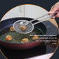 🍗🔥 Pinza anti-goccia in acciaio inox – Afferra il cibo e filtra l’olio in un solo gesto! 💧🚫