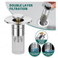 🚿🔩 Filtro per scarico pavimento in acciaio inox – Anti-odore, anti-intasamento e facile da pulire! 🛡️✨