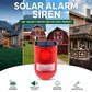 🛡️🌿 Dissuasore a Energia Solare per Animali Selvatici – Sensore di Movimento, Allarme 110 dB e Luce LED per Proteggere Giardini e Fattorie!