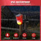 🛡️🌿 Dissuasore a Energia Solare per Animali Selvatici – Sensore di Movimento, Allarme 110 dB e Luce LED per Proteggere Giardini e Fattorie!