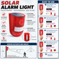 🛡️🌿 Dissuasore a Energia Solare per Animali Selvatici – Sensore di Movimento, Allarme 110 dB e Luce LED per Proteggere Giardini e Fattorie!