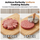 ⚡✨ Pressa per Hamburger 304 Acciaio Inox – Resistente, Antiaderente e Facile da Pulire – il Segreto per un Hamburger Perfetto! 🍔