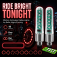 🚲 Luci LED per Valvole Gomme Bici – Impermeabili e Sicure ✨