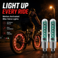 🚲 Luci LED per Valvole Gomme Bici – Impermeabili e Sicure ✨
