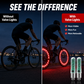 🚲 Luci LED per Valvole Gomme Bici – Impermeabili e Sicure ✨