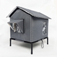 ⏳Sconto del 50% per tempo limitato⏰Casetta per gatti da esterno sopraelevata per tutte le stagioni – Tessuto Oxford impermeabile, rivestimento in alluminio termico e design pieghevole🐈🏠🌧️