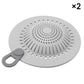 🚿🧴 Tappo per Scarico in Silicone con Raccolta Capelli – Antintasamento per Bagno e Cucina! 🛁✨