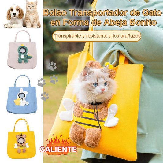 🐝💛 Borsa Trasportino per Gatto a Forma di Ape – Il Modo Più Dolce per Viaggiare con il Tuo Micio! 🐱✨