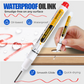 🖊️ Pennarello a Olio a Seccatura Rapida con Punta di Precisione – Scrive Su Qualsiasi Superficie! ✨