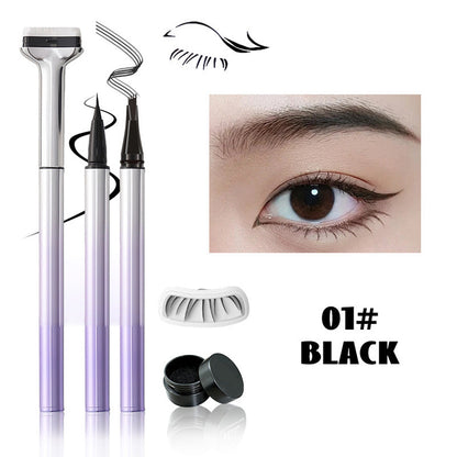 ✍️👁️ Penna 3‑in‑1 per Eyeliner, Sopracciglia e Ciglia – Tutto in Uno per uno Sguardo Perfetto! 💄✨