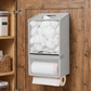 🏠 Porta Sacchetti di Plastica a Muro con Distributore. Organizza e Risparmia Spazio. 🛍️