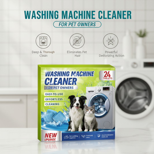 🐱 Compresse per Pulizia Profonda della Lavatrice – Addio a Peli, Odori e Batteri! Perfetto per Chi ha Animali in Casa! 🧺💖
