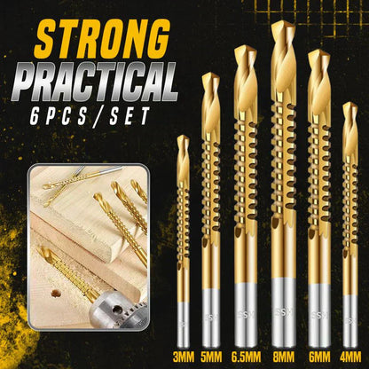 🔩 ACQUISTA 2 E RICEVI 1 GRATIS! ⚙️ Set di Punte Elicoidali – Acciaio Veloce, Rivestite in Titanio e Adatte a Vari Materiali 🧰✨