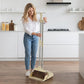 🧹🧺 Set Scopa e Paletta con Supporto Verticale – Salvaspazio, Autonomo e Sempre in Ordine! 🏠✨